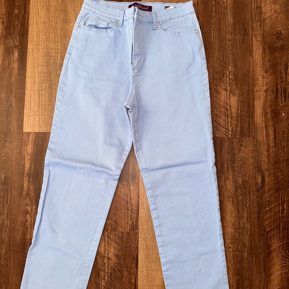 Gloria Vanderbilt Sky Amanda Blue Jeans - Picture 2 of 3